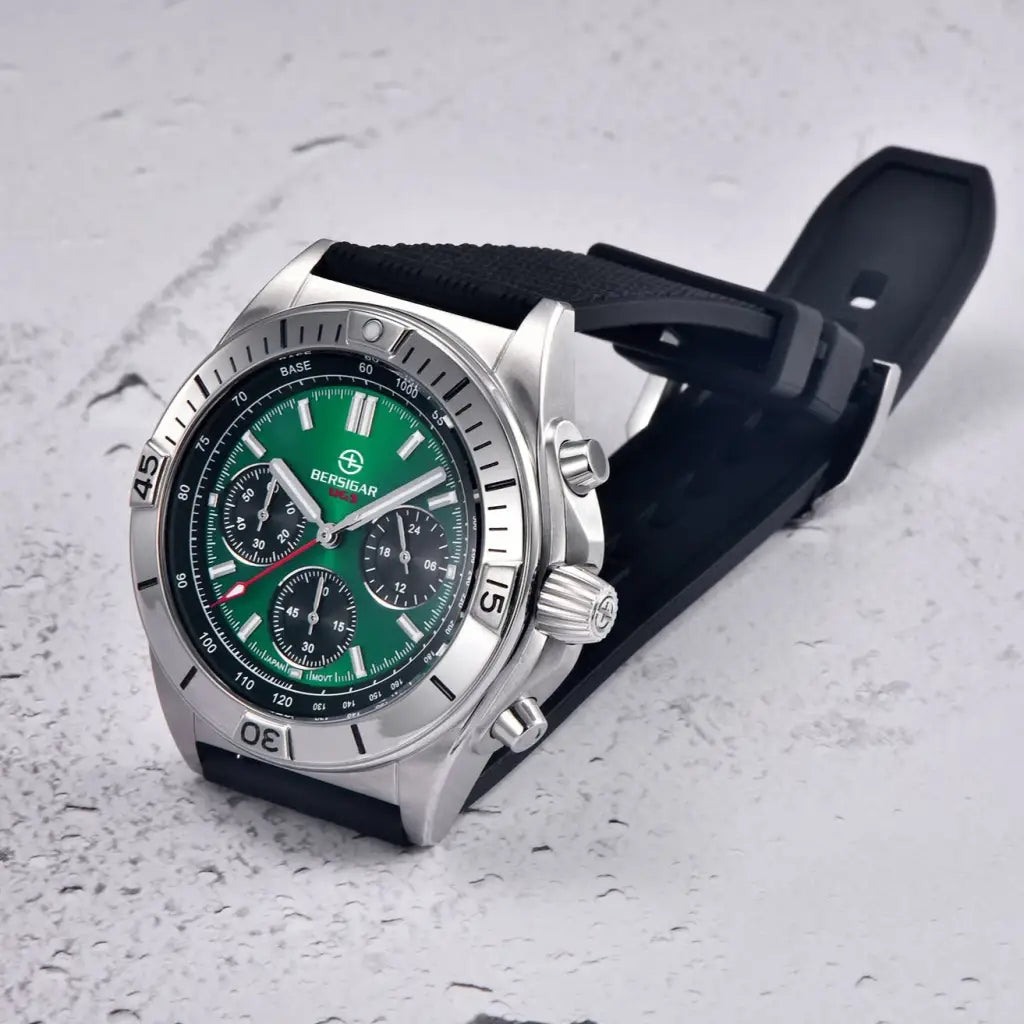 BERSIGAR BELLATRIX 1705 GREEN STRAP - watches