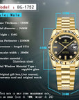 BERSIGAR LUXAURA 1752 GOLD BLACK - watches