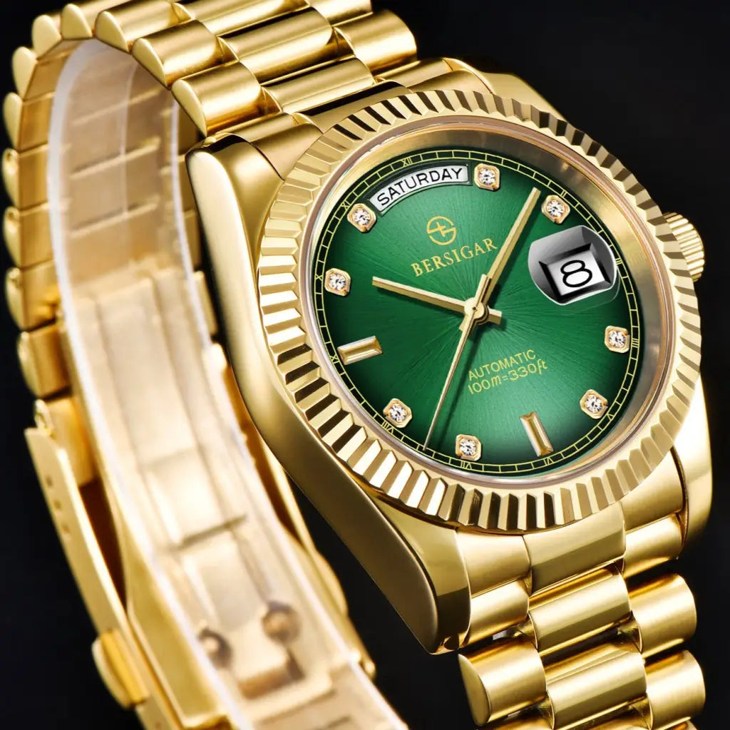 BERSIGAR LUXAURA 1752 GOLD GREEN - watches