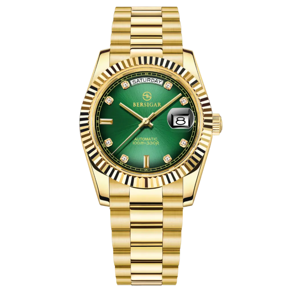 BERSIGAR LUXAURA 1752 GOLD GREEN - watches