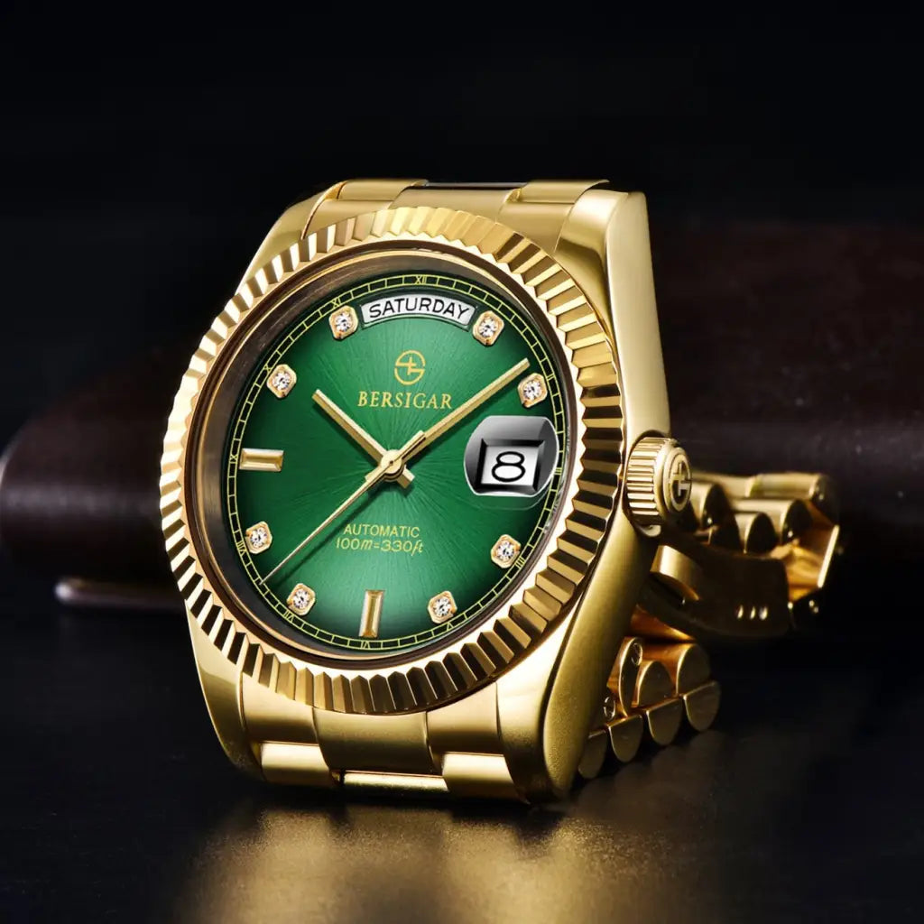 BERSIGAR LUXAURA 1752 GOLD GREEN - watches