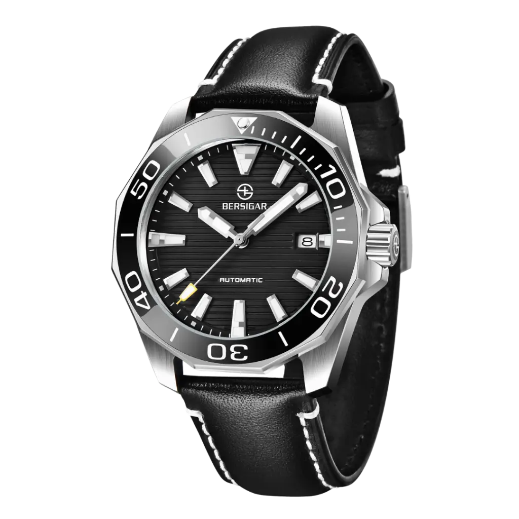 BERSIGAR TIMECRAFT 1668 BLACK STRAP - watches