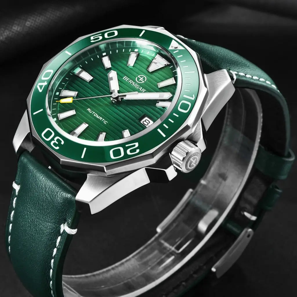 BERSIGAR TIMECRAFT 1668 GREEN STRAP - watches